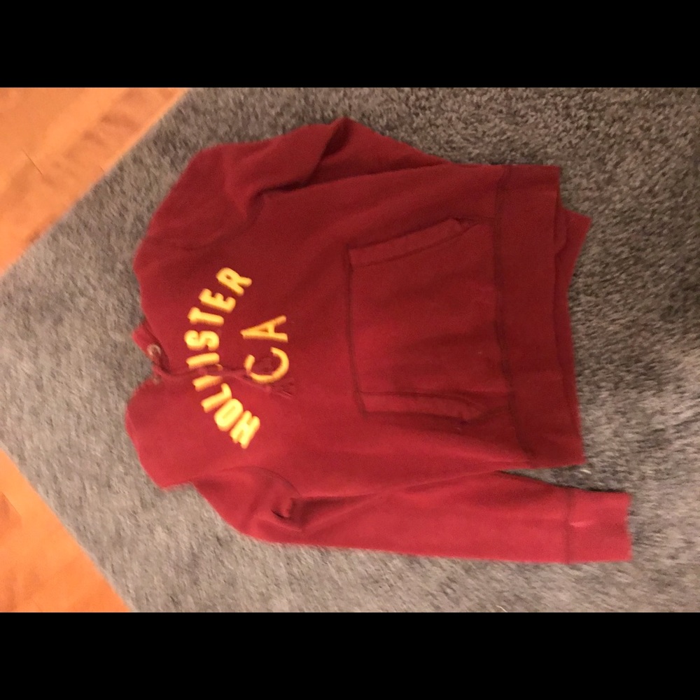 Red hoodie